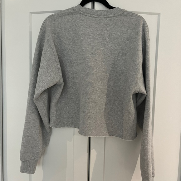 Aritzia TNA Perfect Fit Cropped Sweatshirt - Picture 3 of 4